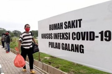 Ratusan PMI masih dirawat di RSKI Pulau Galang