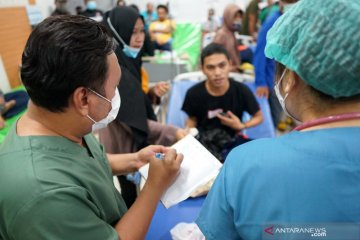 110 warga binaan dan petugas Lapas Gorontalo diduga keracunan