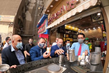 Jelang akhir Ramadhan, kedai kopi produk Indonesia dibuka di Kairo