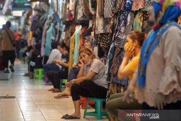 Pasar Beringharjo terdampak larangan mudik