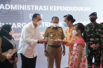 16 keluarga awak KRI Nanggala 402 di Surabaya dapat tali asih