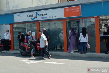 Bank Nagari siapkan uang tunai Rp60,6 miliar selama libur Lebaran