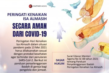 Peringati Kenaikan Isa Almasih secara aman dari COVID-19