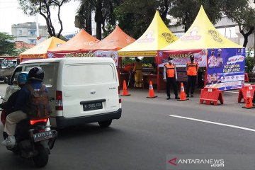 Pemudik lokal di Pos Pasar Jumat akan diputar balik