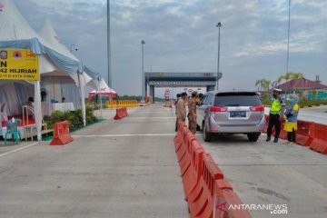 Peniadaan mudik, 519 kendaraan diputarbalikkan di Tol Trans Sumatera