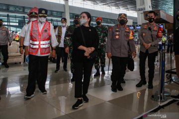Kapolri minta prokes di Bandara Soetta diperketat