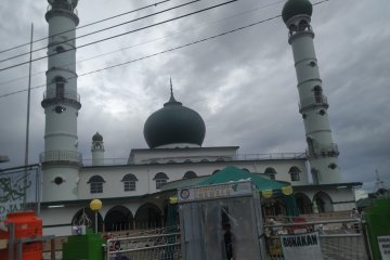 Tekan penularan, Masjid Jami' Pangkalpinang batasi durasi khotbah id