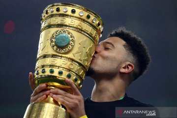 Jadon Sancho sesali gagal trigol di final DFB Pokal