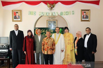 KBRI Pyongyang rayakan Idul Fitri sederhana dengan warga Indonesia