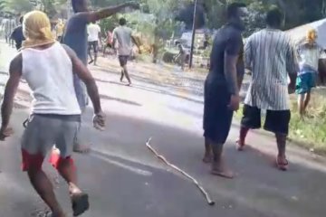 Momentum lebaran diwarnai tawuran warga antarkampung di Kota Tidore Kepulauan