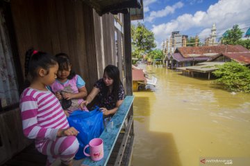 Banjir rendam kawasan permukiman warga di Kabupaten Tanah Bumbu