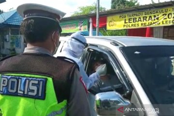 Polisi lakukan rapid antigen warga pendatang ke Rejang Lebong