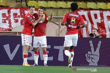 Monaco perkuat cengkeraman zona Champions seusai tundukkan Rennes