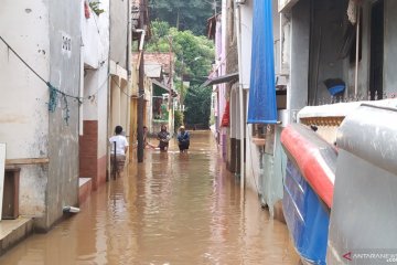 Banjir rendam enam RT di Kampung Baru, Jakarta Selatan