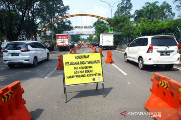 487 kendaraan di putar balik selama larangan mudik lebaran