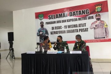 Wisma Atlet terima enam pasien positif dari lokasi penyekatan