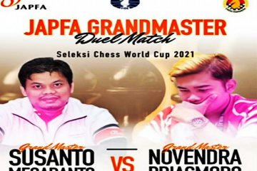 Susanto ungguli Novendra di hari pertama JAPFA Grand Master Duel Match