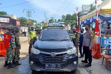 Polda sebut 858 kendaraan ditolak masuk Aceh selama larangan mudik