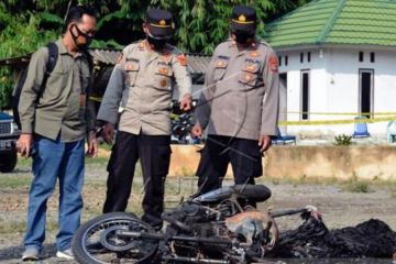 Pascapembakaran Polsek Candipuro Lampung Selatan