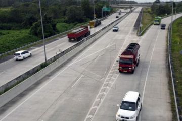 Jalan Tol Trans Sumatera Bakauheni-Terbanggi Besar Lengang