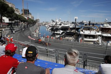 Sesi latihan F1 GP Monaco
