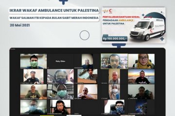 Wakaf Salman ITB dan donatur bantu pengadaan ambulan bagi Palestina