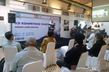 Uji kompetensi wartawan untuk cetak SDM unggul