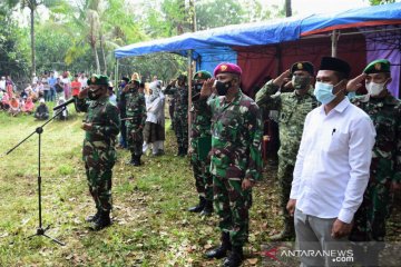 Danrem Binaya pimpin pemakaman anggota TNI yang meninggal di Papua