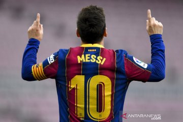 Lionel Messi incar lebih banyak gelar usai juarai Copa del Rey