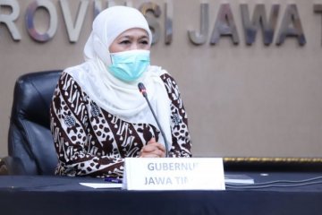 Gubernur Khofifah klarifikasi dugaan kerumunan tasyakuran ulang tahun