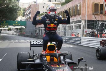Verstappen dominan juarai GP Monako setelah drama girboks Leclerc