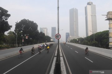 Ini alasan DKI bolehkan "road bike" di JLNT Kampung Melayu-Tanah Abang
