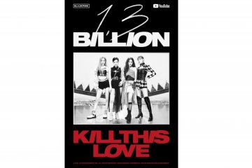 "Kill This Love" BLACKPINK tembus 1,3 miliar view di YouTube