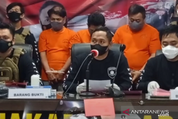 Polres Metro Jakarta Barat ungkap empat pelaku pencurian rumah kosong