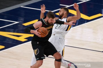 Jazz petik kemenangan 141-129 atas Grizzlies pada gim kedua