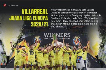 Villarreal juara Liga Europa 2020/21