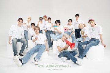 SEVENTEEN rayakan 6 tahun debut sambil bantu anak korban pelecehan