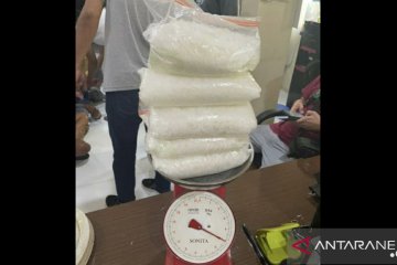 Polres Nunukan tangkap seorang tersangka pemilik 5.000 gram sabu-sabu