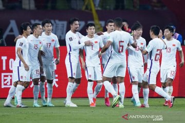 Kualifikasi Piala Dunia: China menang telak 7-0 lawan Guam