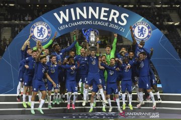 Daftar juara Liga Champions: Chelsea kini koleksi dua trofi