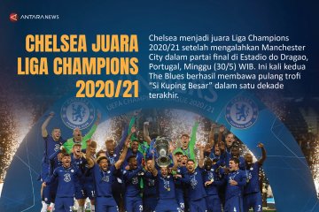 Chelsea juara Liga Champions 2020/21