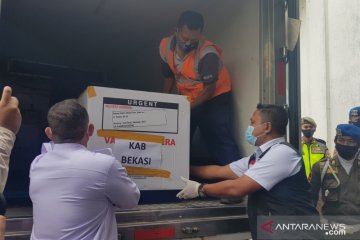 Kabupaten Bekasi terima 32.300 dosis vaksin COVID-19