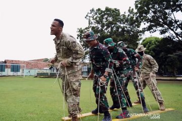 Prajurit AS terkesan dengan keramahan TNI saat latihan bersama