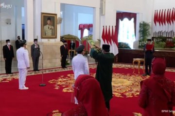 Presiden Jokowi lantik Gubernur dan Wagub Kalimantan Tengah