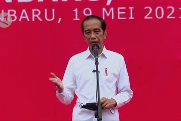 Presiden minta kota/kabupaten di Riau tekan kasus COVID-19