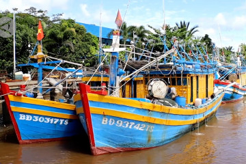 PSDKP Tangkap 6 kapal ikan asing di laut Natuna Utara