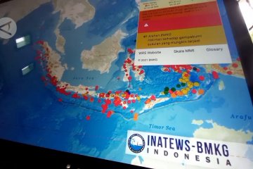 Sesar Palu Koro guncang Kabupaten Sigi sebanyak tiga kali