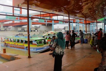 Pandemi, speedboat Sungai Musi layani penumpang