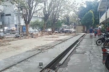 Pemkot Madiun upayakan kegiatan ekonomi Pasar Sleko berjalan selama revitalisasi