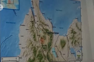 Sesar lokal picu 28 kali gempa dalam sepekan di Sigi